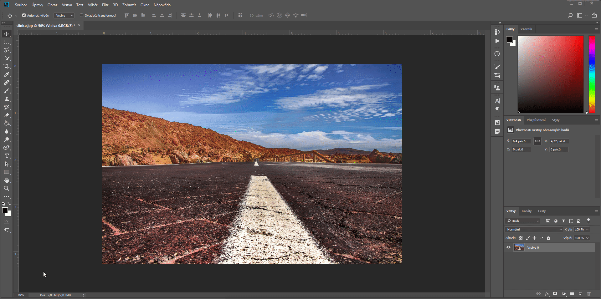 Postup rozostrenie fotografie v Adobe Photoshop - Základy Adobe Photoshop