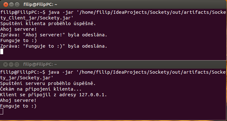 Klient a server v Jave - Java - Pre pokročilých