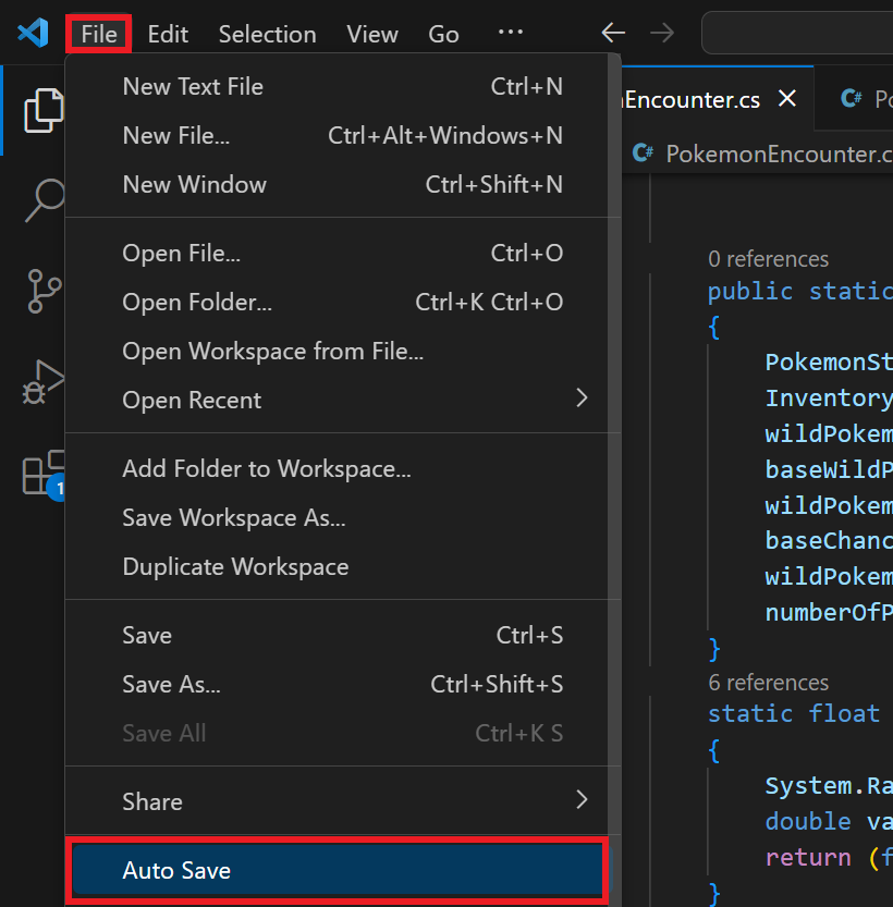 Nastavenie Autosave - Visual Studio Code - Visual Studio Code