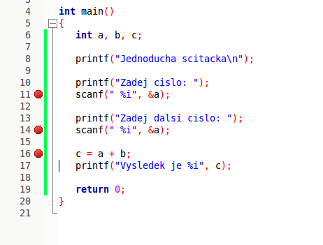 Ďalší hraničnými - Linux a programovanie v jazyku C