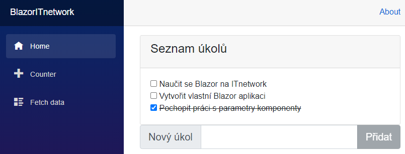 Blazor - C # .NET namiesto JavaScriptu