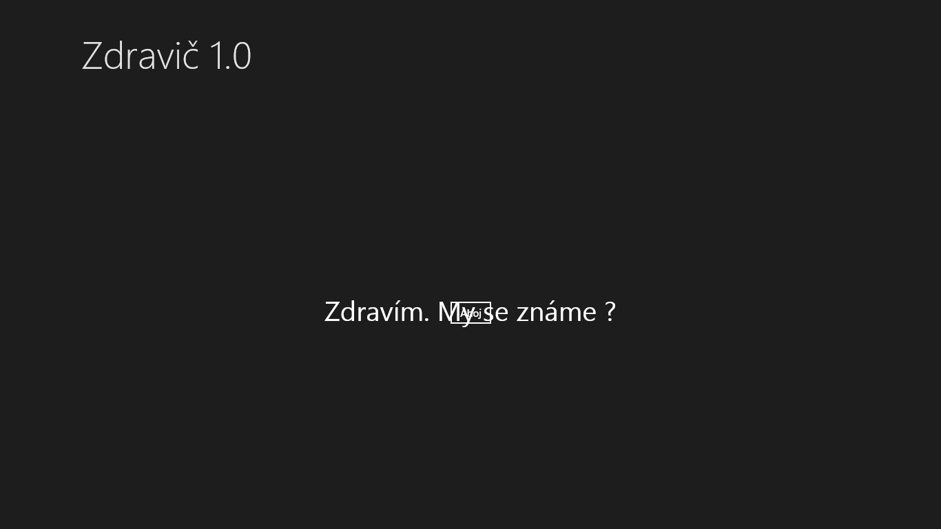 splývajúci prvky - C # Windows Store aplikácie