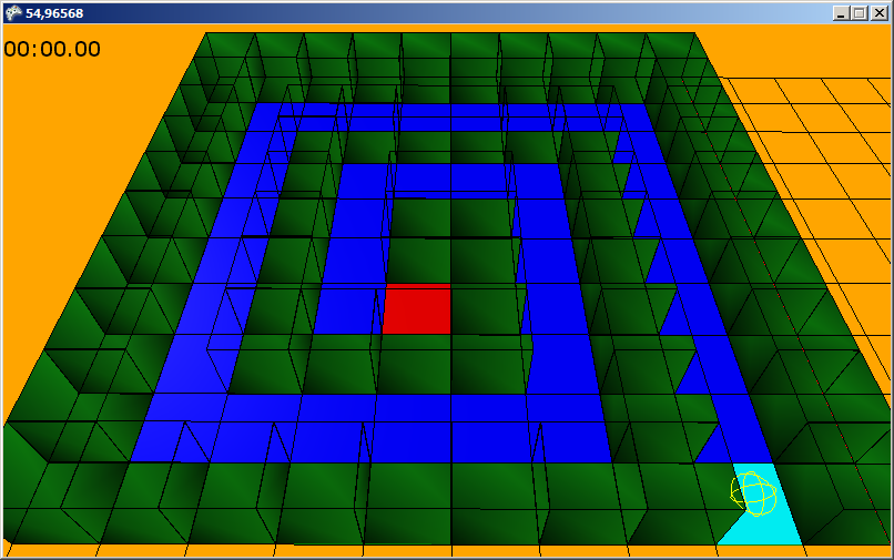 Chyba v časovači v 3D bludisku v C# .NET XNA - 3D bludisko v XNA