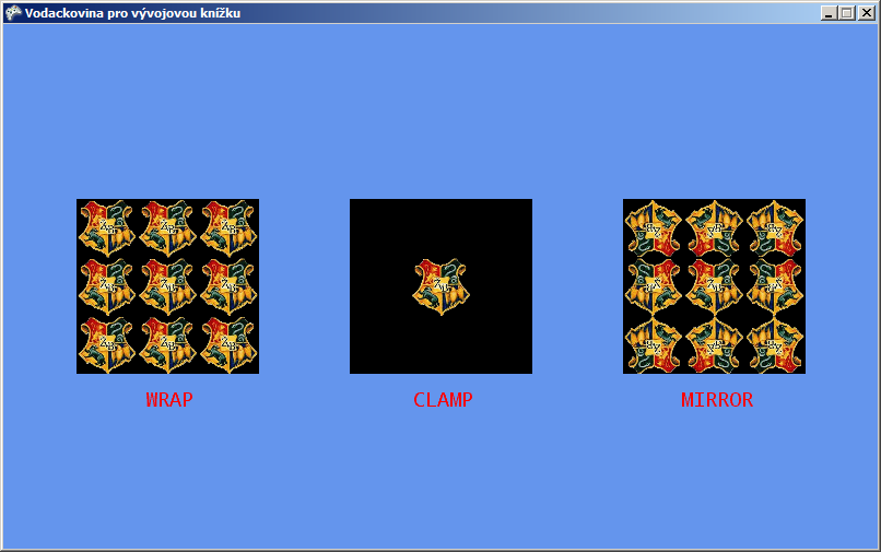 Adresné módy textúr shader v XNA - Tvorba shaderov v HLSL