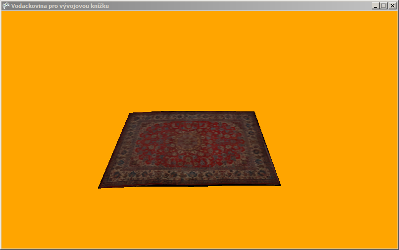 3D model koberce v XNA hernom engine - Základy 3D grafiky a tvorba enginu