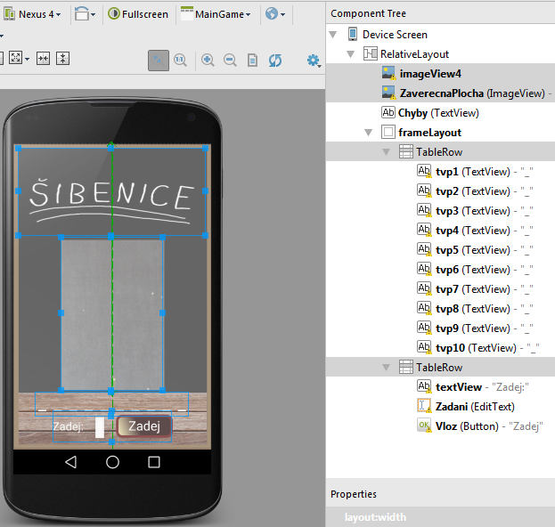 Programovanie hry Šibenica pre Android – Maingate - Programovanie Android aplikácií v Jave