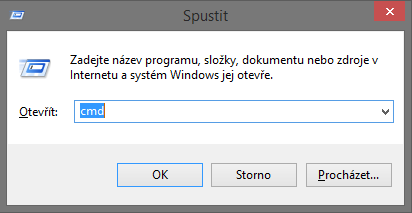 Spustenie príkazového riadka vo Windows - Príkazový riadok a dávkové súbory