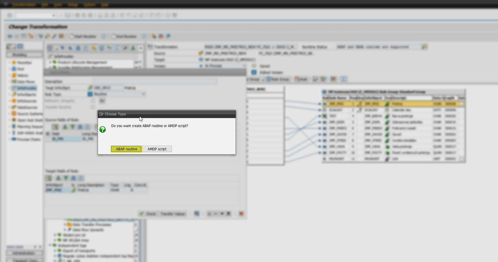 Transformácia – Rutina v SAP - Sap