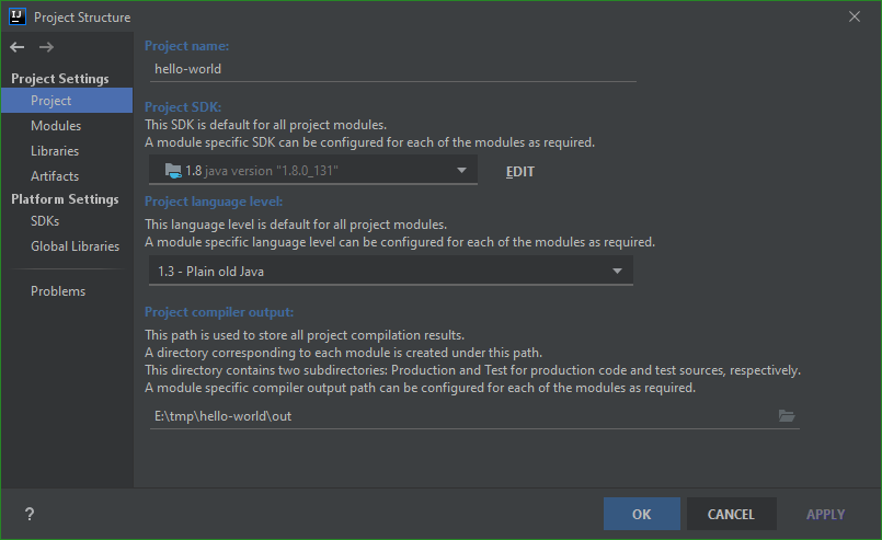 Nastavenie projektu v IntelliJ IDEA - IntelliJ IDEA / NetBeans / Eclipse - Pokročilá práce