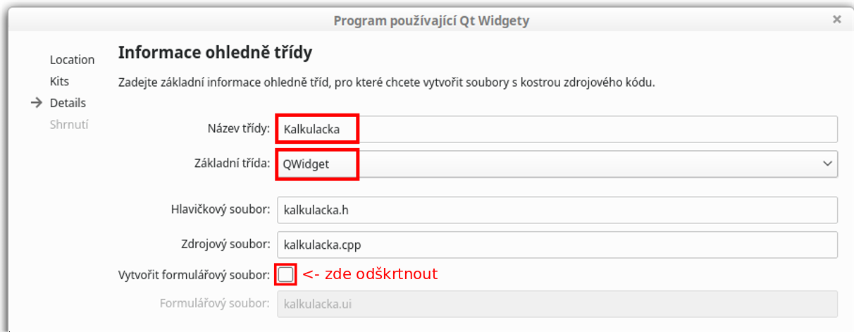 Založenie projektu pre kalkulačku v C ++ a Qt frameworku - Qt - Okenné / formulárové aplikácie v C ++