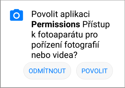 Oprávnenia Android aplikácií