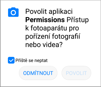 Oprávnenia Android aplikácií