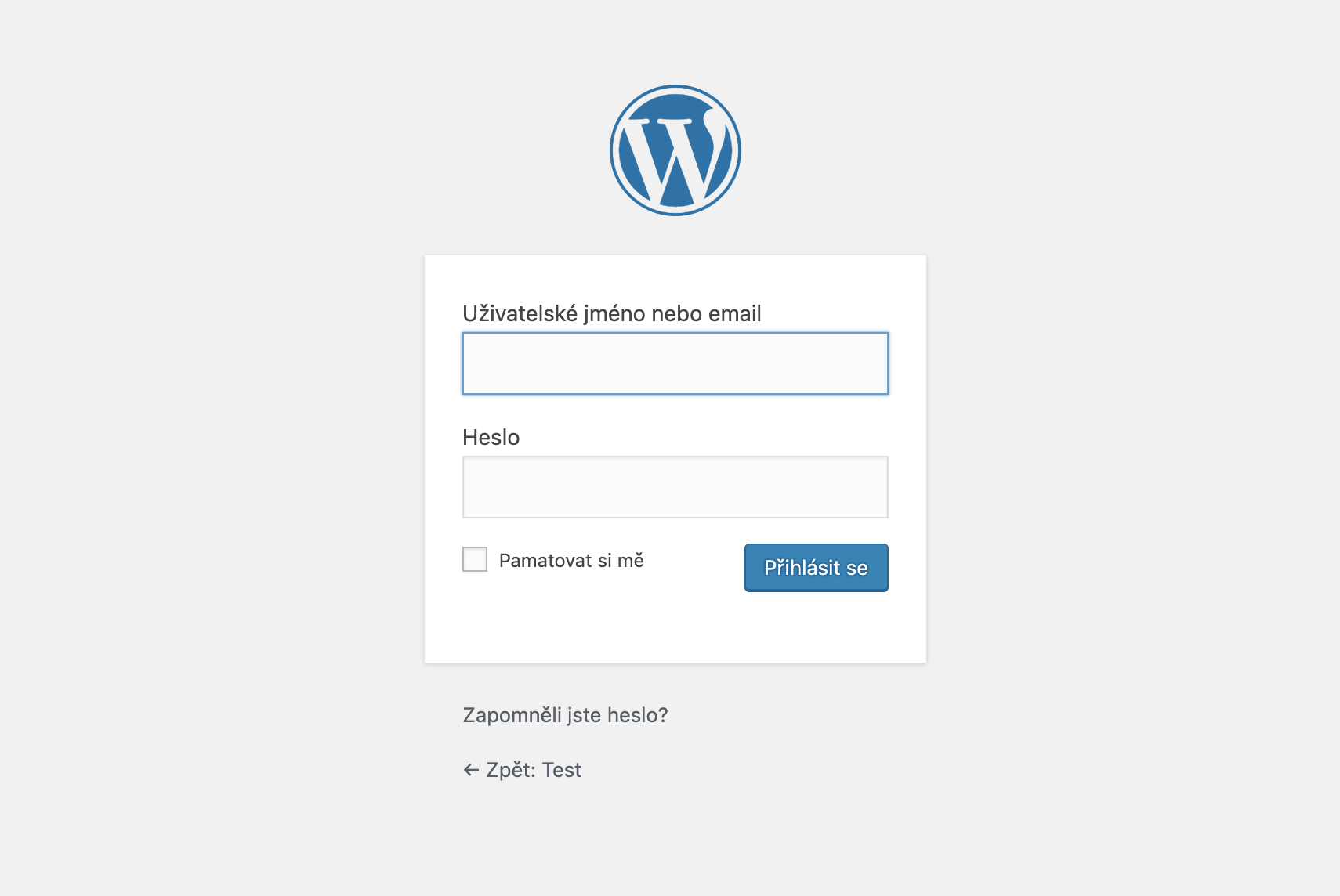 Vytvorenie webu pomocou WordPress