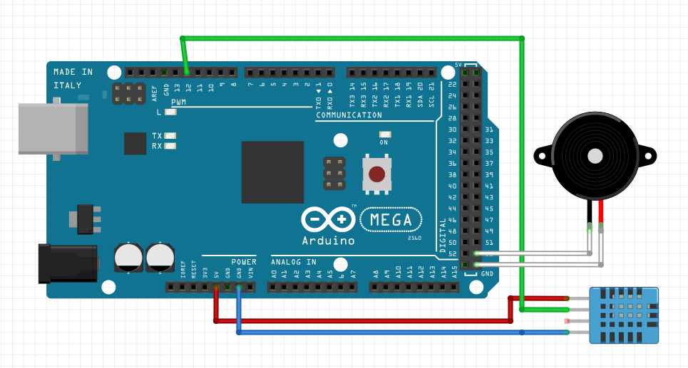 Snímač DHT11 pre Arduino - Arduino