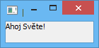 Hello world formulárové aplikácie v Pythone pomocou PyQt - Okenné aplikácie v Pythone