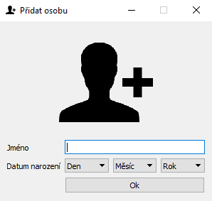 Formulár k pridávanie nových osôb v PyQt - Okenné aplikácie v Pythone