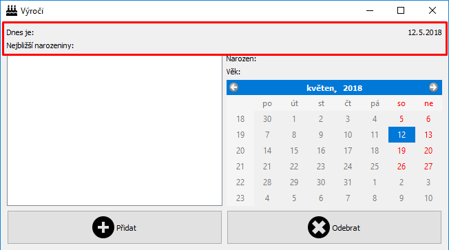 Layout labelov v PyQt formulári - Okenné aplikácie v Pythone