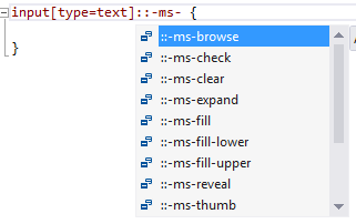 Intellisense -ms- - Tvorba Windows 8 store aplikácií v JavaScripte