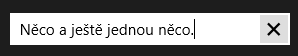 Jednoduché textové pole s tlačidlom vymazať obsah - Tvorba Windows 8 store aplikácií v JavaScripte