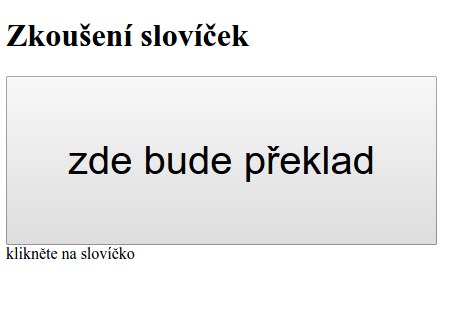 zväčšená tabule - Objektovo orientované programovanie v JavaScriptu