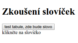 Test tabule v JavaScripte - Objektovo orientované programovanie v JavaScriptu