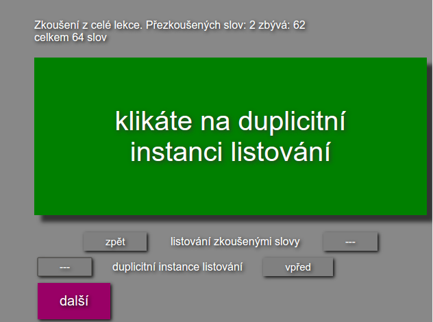 Kliknutie na duplicitné inštanciu - Objektovo orientované programovanie v JavaScriptu