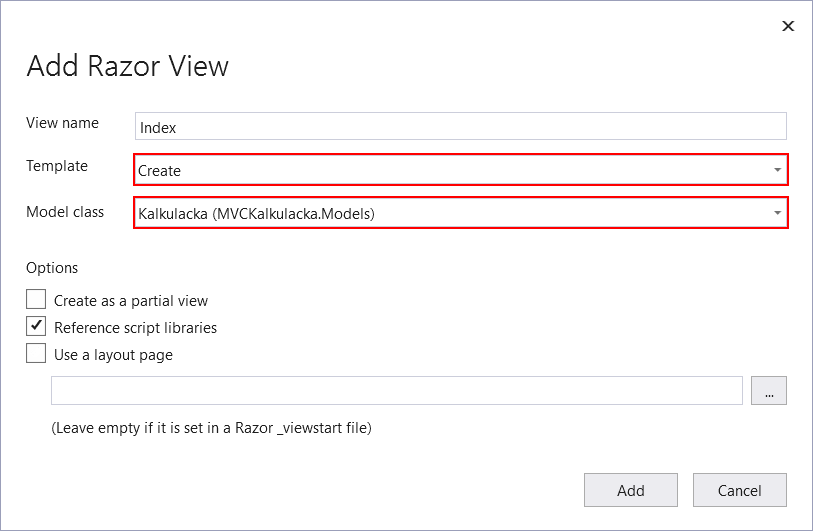 Scaffolding v ASP.NET Core MVC - Základy ASP.NET Core MVC - Základy ASP.NET Core MVC