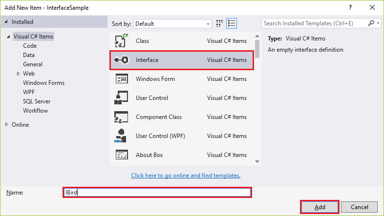 Nový interface vo Visual Studiu - Objektovo orientované programovanie v C# .NET