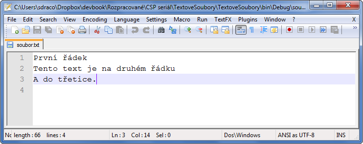 Vytvorenie nového textového súboru v Pythone  - Práca so súbormi v Pythone - Práca so súbormi v Pythone