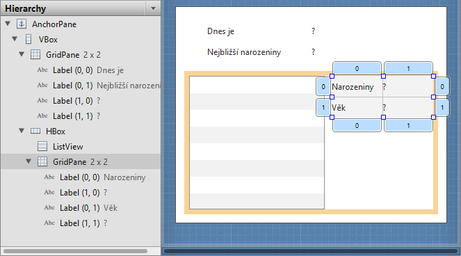 Tvorba formulára JavaFX aplikácie - Okenné aplikácie v Java FX