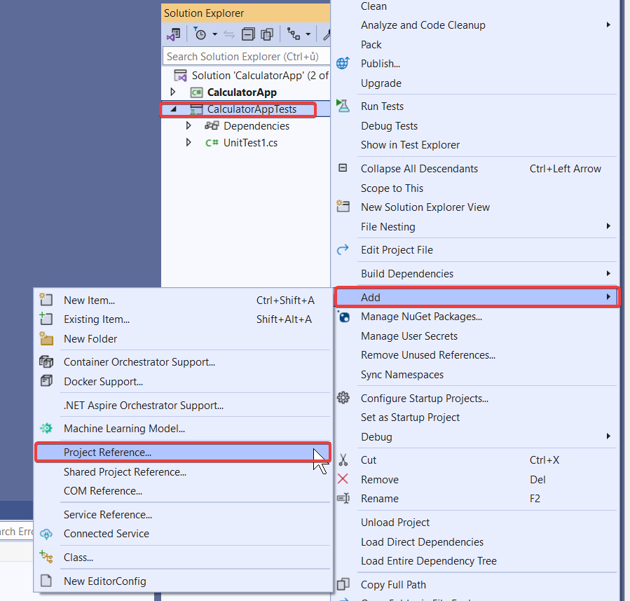 testkalk_ref_pridani - Testovanie v C# .NET