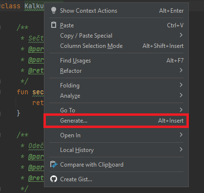 Pridanie JUnit testu v Kotline - Testovanie v Kotlin