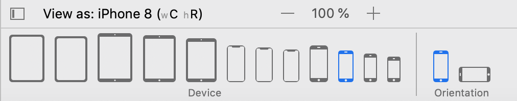 Prepínač veľkostí displejov v Xcode - Vyvíjame iOS aplikácia vo Swift