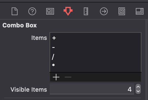 Prvky combobox v Xcode - Vyvíjame MacOS aplikácie vo Swift