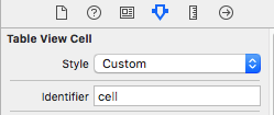TableView Attribute inspector v Xcode - Vyvíjame iOS aplikácia vo Swift