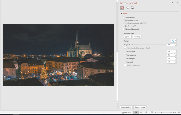 formát pozadia - Základy Microsoft PowerPoint