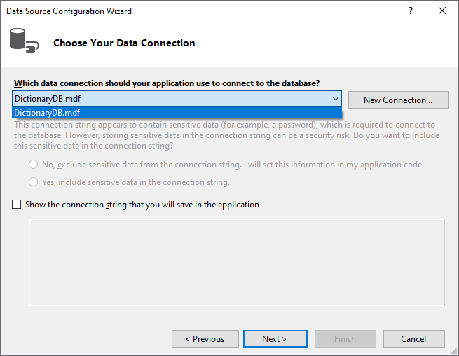 data connection - Databázy v C# - ADO.NET