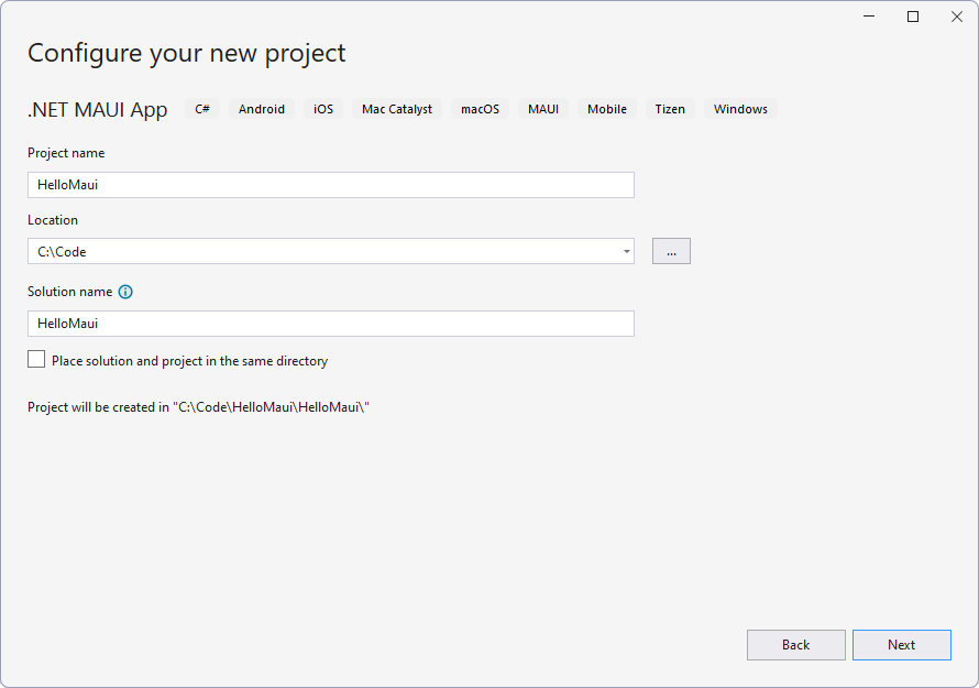 Zadanie názvu projektu - .NET MAUI - Multiplatformné aplikácie v C# .NET - .NET MAUI - Multiplatformné aplikácie v C# .NET