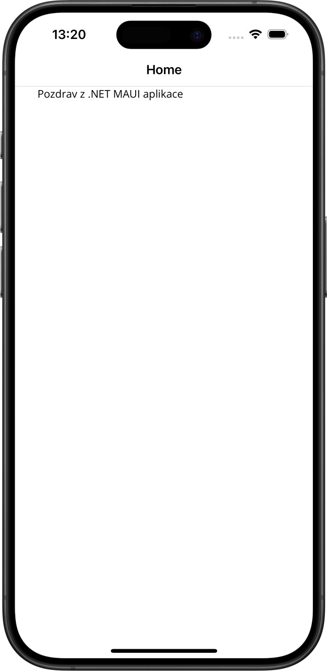 Prvá aplikácia – iOS - .NET MAUI - Multiplatformné aplikácie v C# .NET - .NET MAUI - Multiplatformné aplikácie v C# .NET