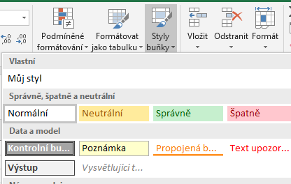 Základy Microsoft Excel