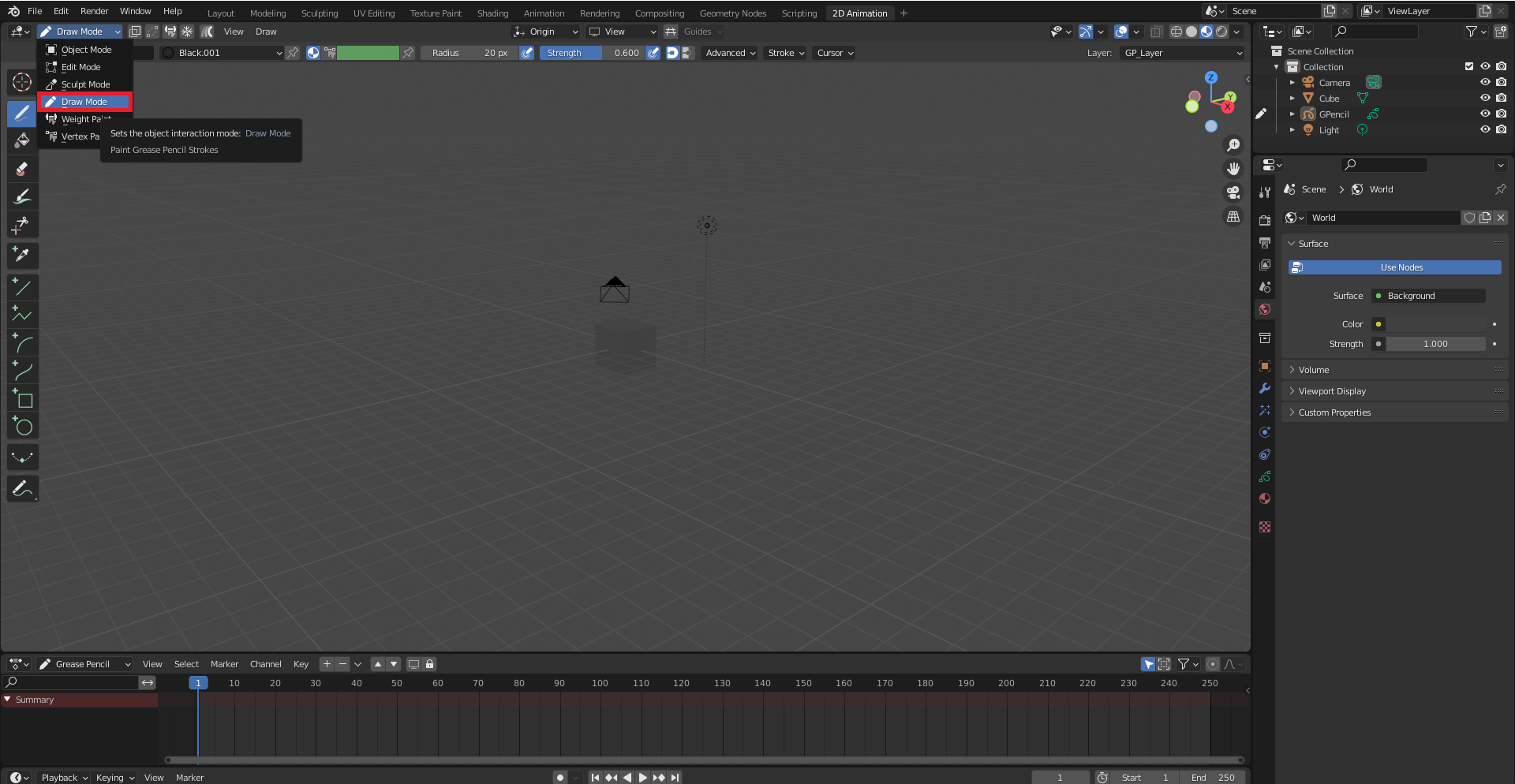 Blender animácie