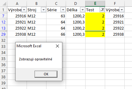 VBA pre Excel