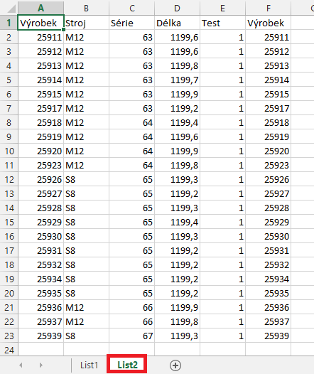 VBA pre Excel