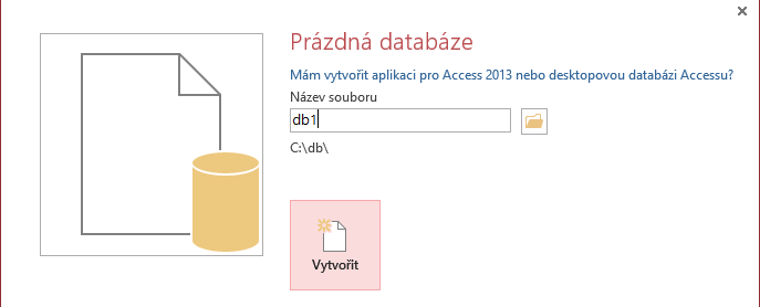 Základy Microsoft Access