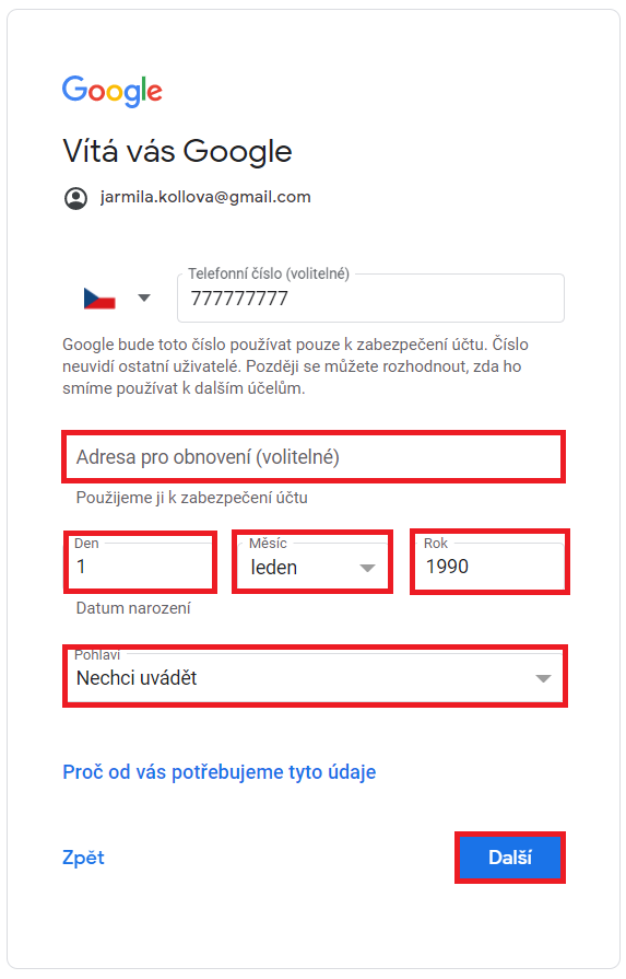 Základy - Google Tabulky (Sheets)