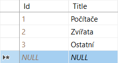 Databáza vo VB.NET - ADO.NET